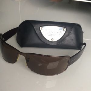 Police Italian sunglasses in brown